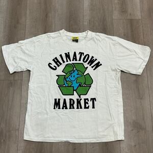 Chinatown Market SMILEY Recycle Global Tee T Shirt size XL B14
